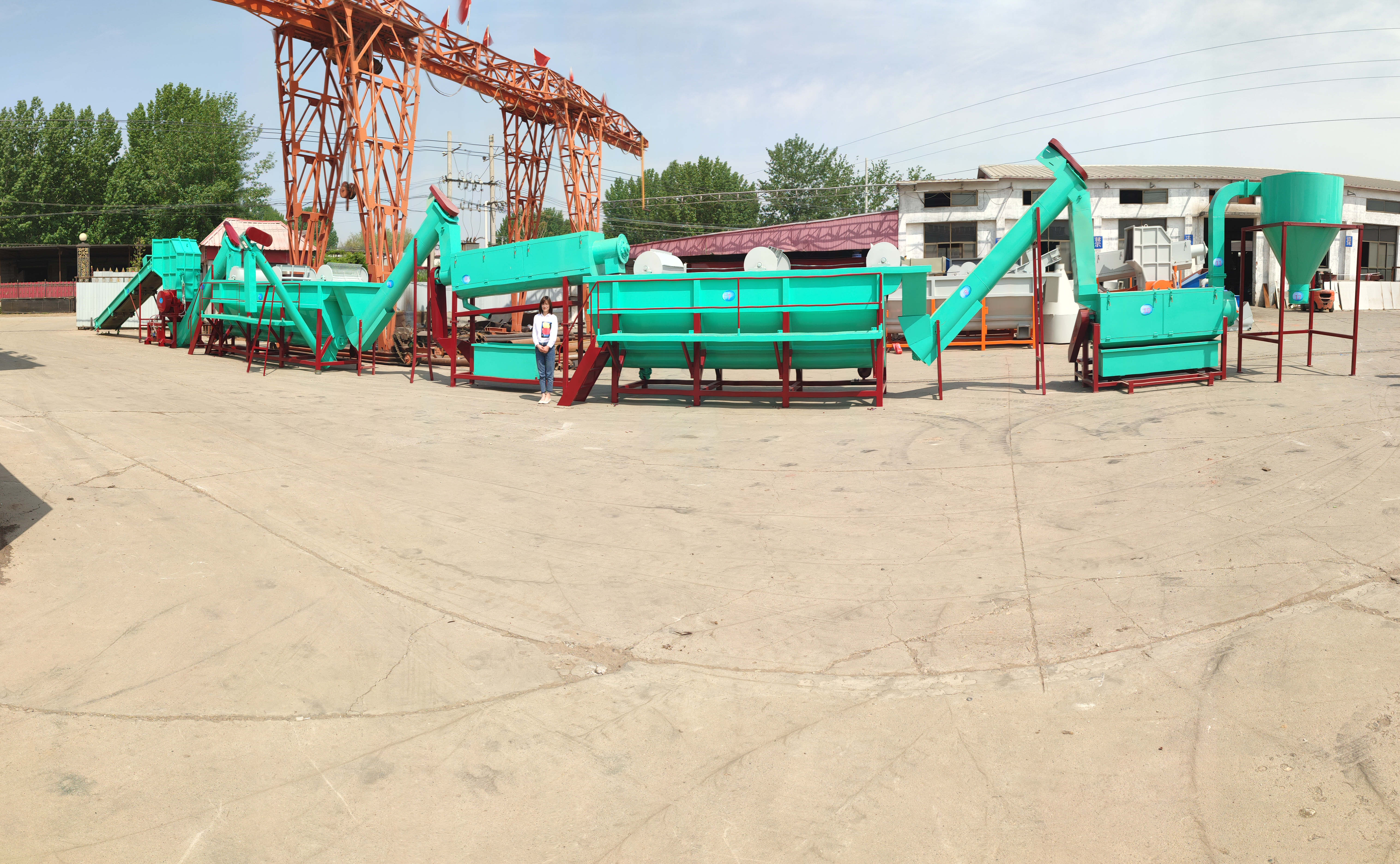 PP PE Plastic Recycling Line